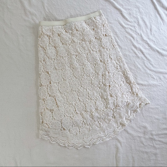 *Bundle Only* Willi Smith Crochet High Low Skirt - Picture 4 of 7